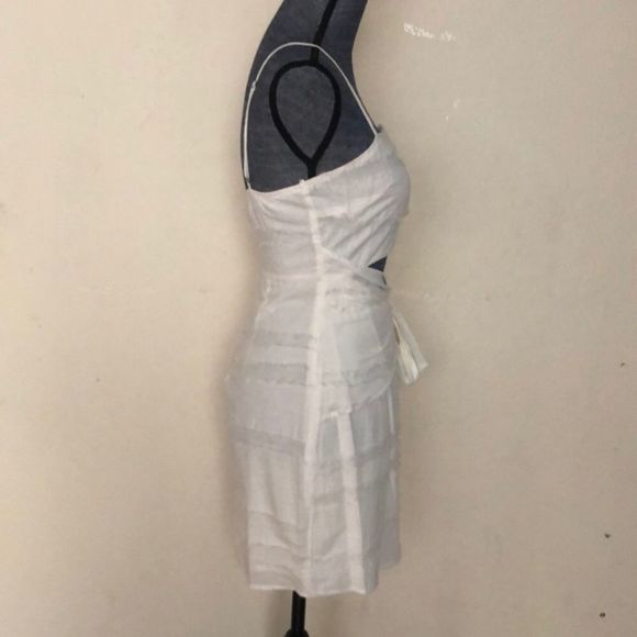 Ruffle Mini Wrap Dress - Picture 4 of 8